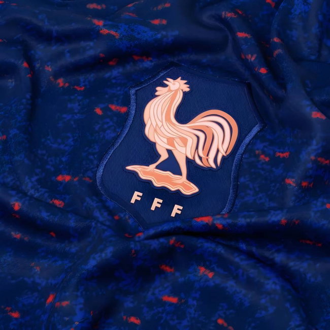 2025 France Womens Team Home Shirt (Kids) (Karchaoui 7)-SoccerKits Hub | Buy Soccer Jerseys Online